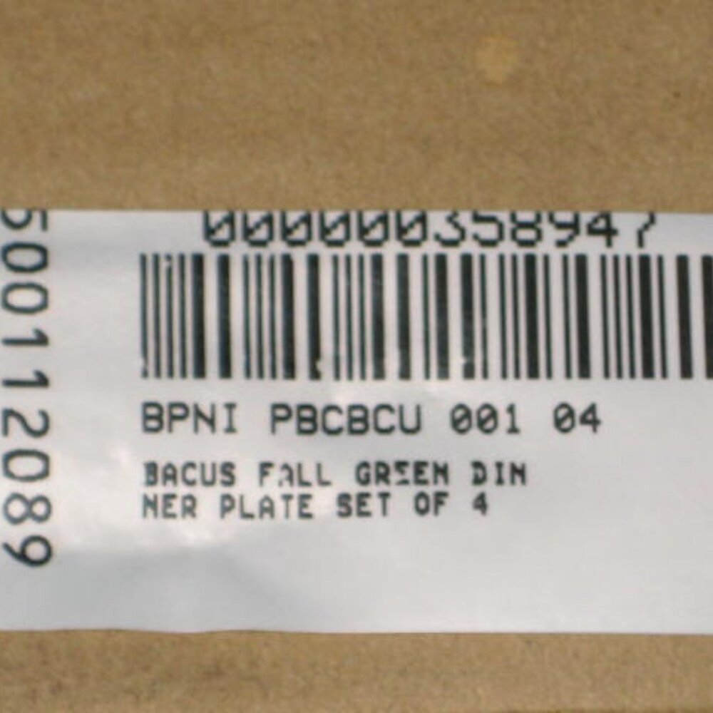 NWT Bordallo Pinheiro Outono Autumn Green 10” Dinner Plate Made in Portugal NEW - Picture 10 of 14